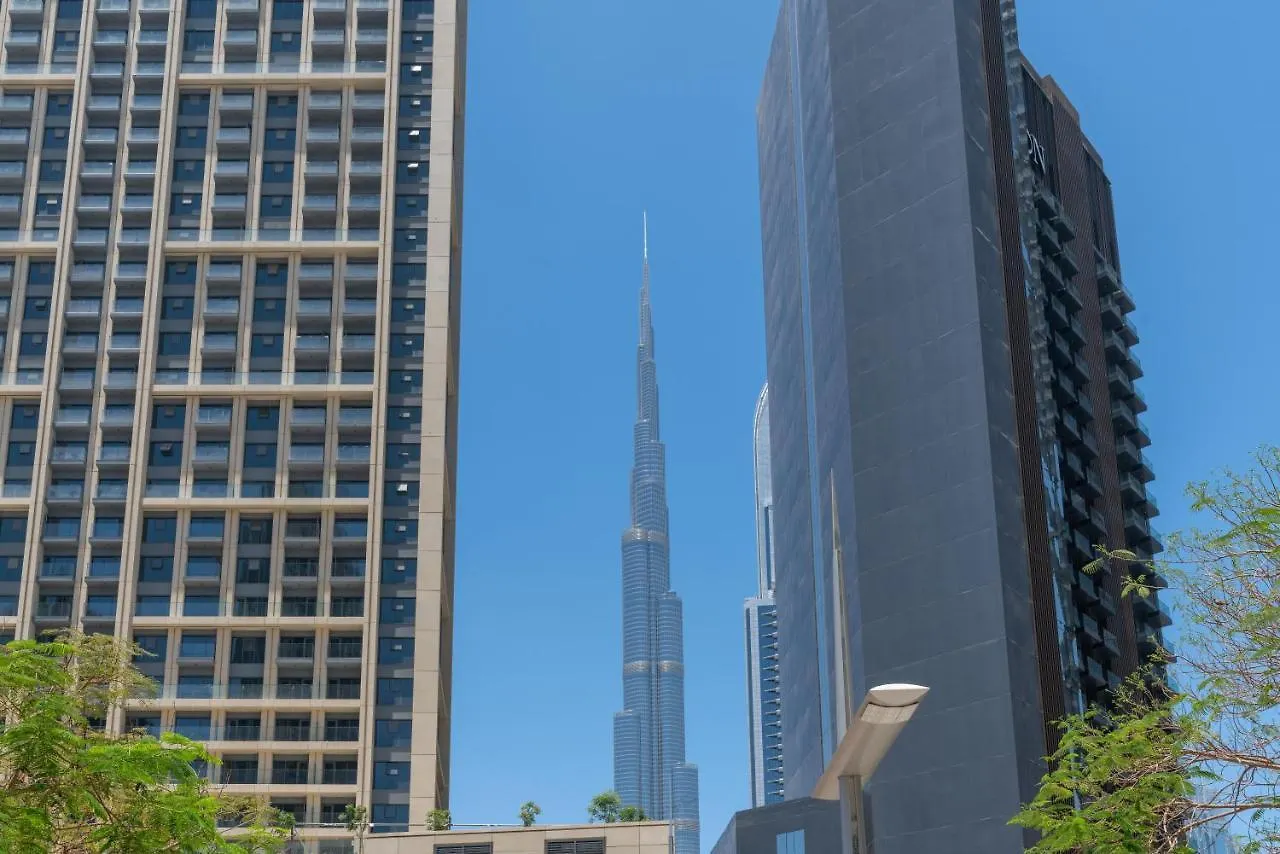 Spacious 2 Beds 5 Min Walk From Dubai Mall With Brand New Gym And Rooftop Swimming Pool公寓 0*,