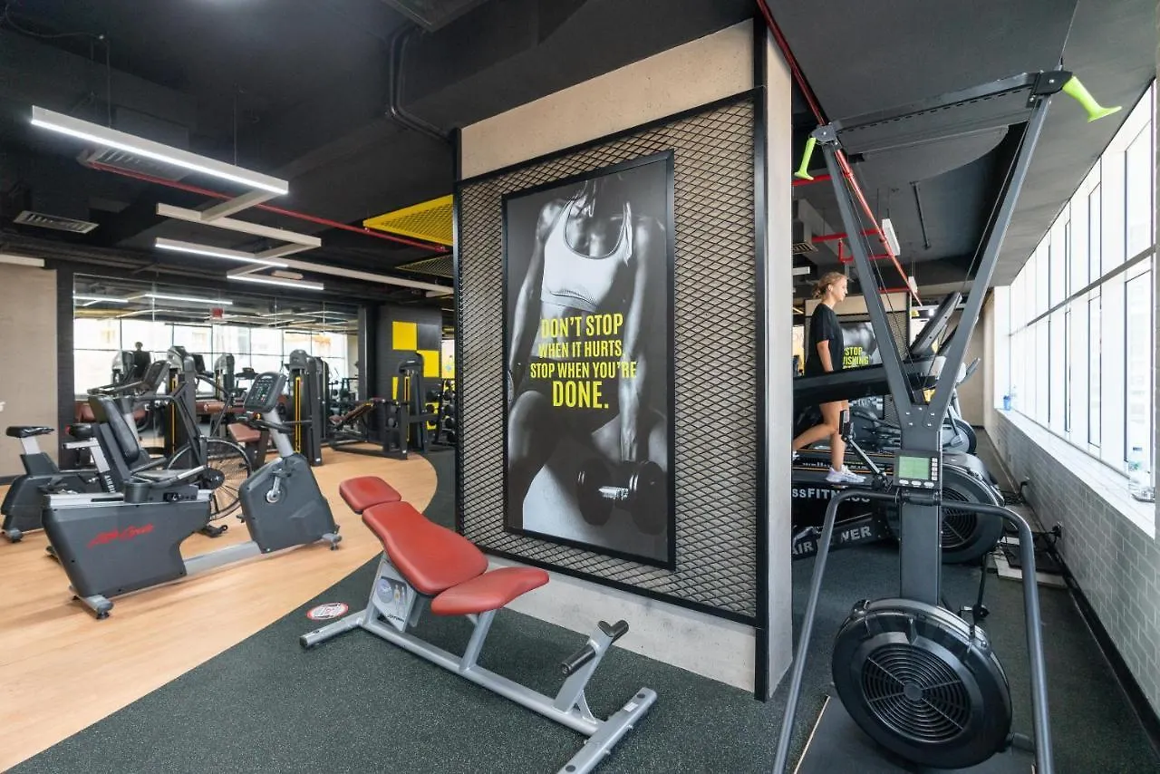 Spacious 2 Beds 5 Min Walk From Dubai Mall With Brand New Gym And Rooftop Swimming Pool公寓 0*,